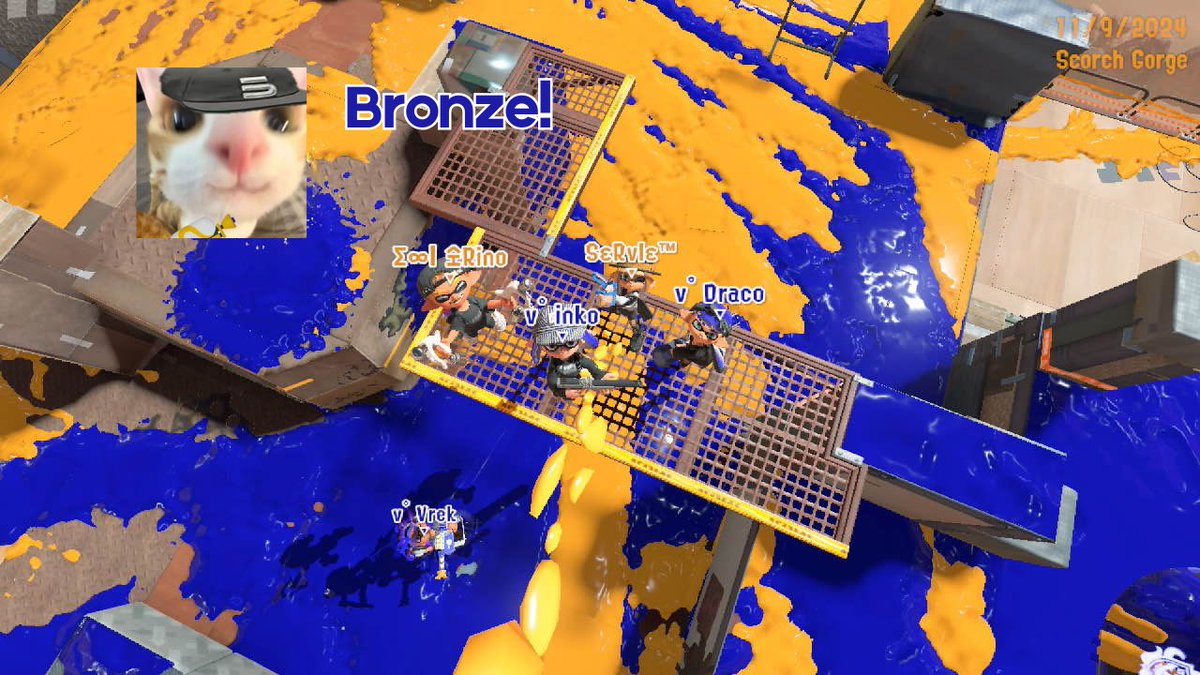 cv_spl's tweet image. Chroma Vortex placed 5th Diamond Bracket in LSL 45! 

@Lil_Draco02X -  “who goes double gal?”
@Vrek__ - Overslept
@Inko_spl - Almost overslept 
@sibirrino - Soundboard spammer
@Serviie_Body - “AHH WE ONLY HAVE 3”
@StuckInBronze__ - Cooked and ate my spaghet