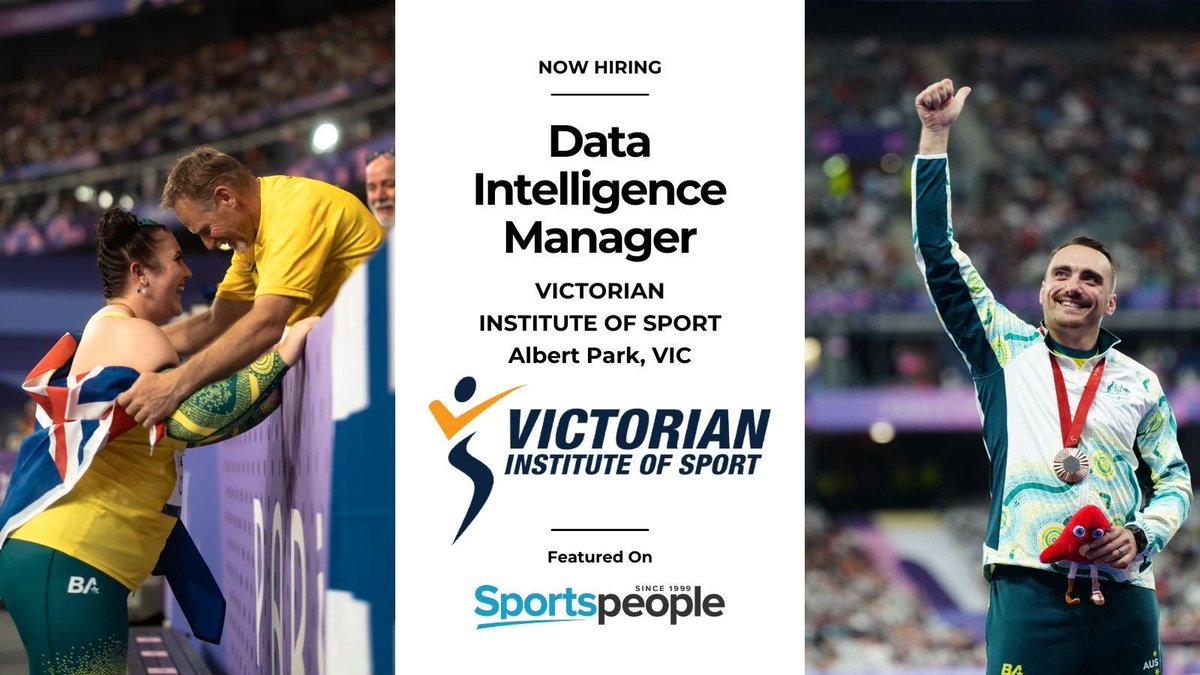 Sportspeople - #1 Sports Jobsite in Australia tweet media