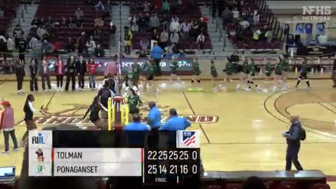 FINAL, RIIL Division I Girls Volleyball Championship: Tolman 3, Ponaganset 1 (22-25, 25-14, 25-21, 25-16)
WATCH the state title match again ON-DEMAND in the NFHS Network: nfhsnetwork.com/events/riil/ga…