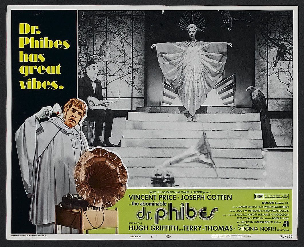 laughacademy's tweet image. This poster is 100% accurate
#TheAbominableDrPhibes #Svengoolie