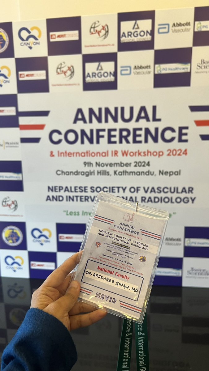 VIRadRashi's tweet photo. Taking IR to new heights! Nepalese Society of vascular and Interventional Radiology annual meeting at 2500 m above sea level. Honored to meet local champions and distinguished speakers, including pioneer of PARTO, Dr. Gwon! #IRinNepal #NSVIR #InterventionalRadiology #GlobalIR https://t.co/a37eHZl0MG