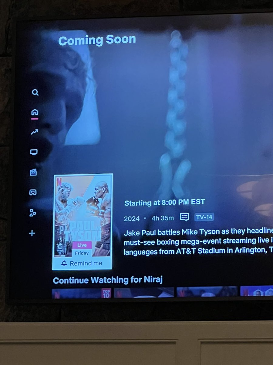 nirajap's tweet image. Every time I see this my eye goes to the “starting at 8pm est” part, when it’s not actually happening tonight. Every time I see it, my brain’s first reaction is that it’s happening today. I didn’t notice the “coming soon” text until I was posting this screenshot!

Scroll one…