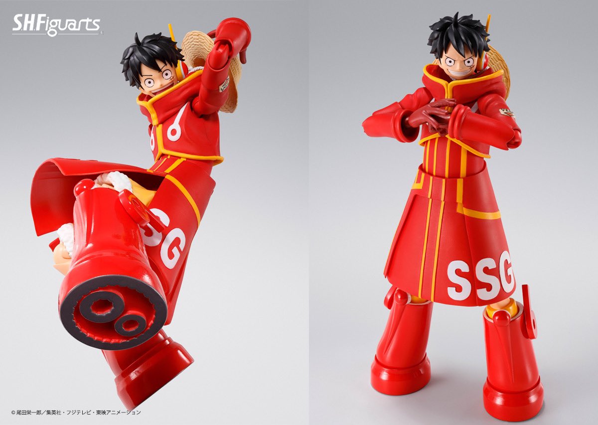 【フィギュア情報】

S.H.Figuartsで
エッグヘッド衣装のルフィが
新規造形でフィギュア化します！

予約受付は
11.18(月)16:00よりスタート。

さらに11.15(金)～11.17(日)に開催される 
『TAMASHII NATION 2024』にて初展示をおこないます！

tamashiiweb.com/special/jumpcs…

#ONEPIECE