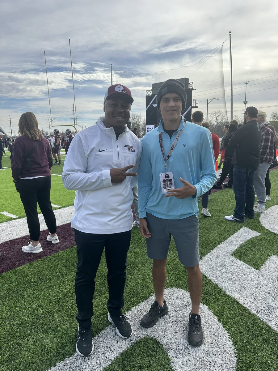 Blessed to go to EKU and watch the get a big win against Central Arkansas.
