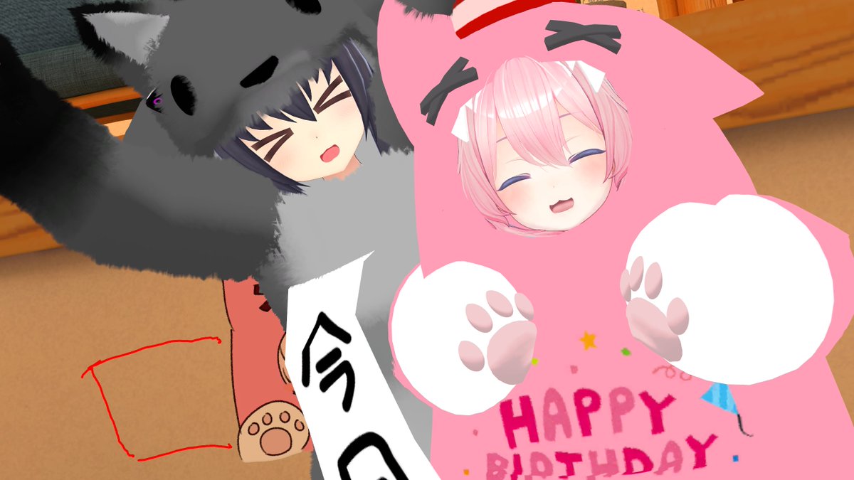 いっぱい祝ってもらっちゃった! 