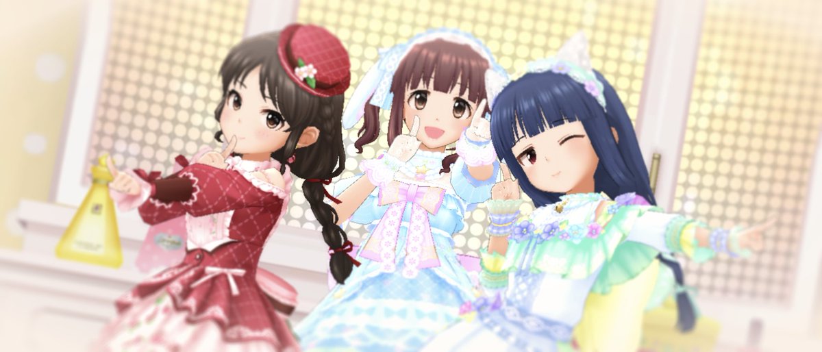 Arisuki731Arisu's tweet photo. #フェアリーフィースト
#緒方智絵里
#橘ありす
#佐城雪美

メルヘン衣装のフェアリーフィースト

ふぇあふぃはファンシーでかわいいキュート溢れるユニット！ https://t.co/uOTrhl18Nf