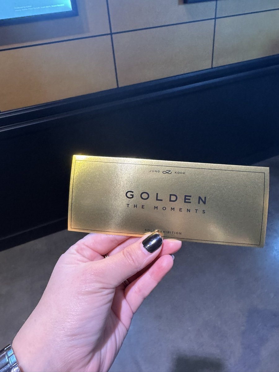 Texan_Native's tweet photo. @BTS_twt #JungKook_GOLDEN exhibition was amazing. It has his awards, mics, clothes and tons of pictures. Still sad they did have more merch. So glad I made the trip with my fellow #ATXARMY. #JK https://t.co/SdO9zlHyoH