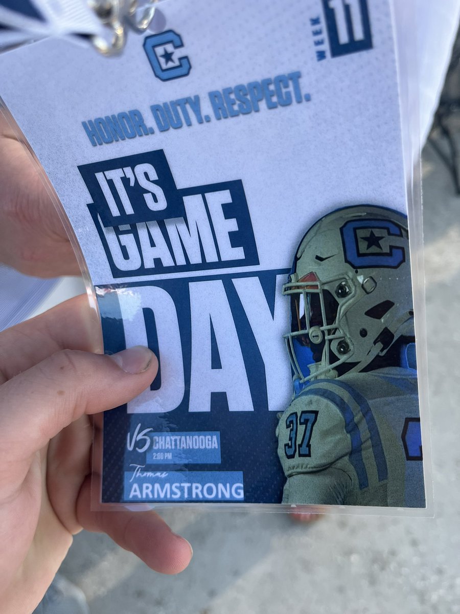 Thomas Armstrong (@tomarmstrong0) on Twitter photo Had a GREAT unofficial visit Today at The Citadel!! Got to talk to some great coaches and The Commandant Of Cadets. Got to see the campus and Football Facility and LOVED it. Very thankful for the Coaches who gave me this Opportunity! <a href="/CoachOzzieExume/">Coach Ozzie Exume</a> <a href="/SpecialTeamsU/">Special Teams U™</a> <a href="/CoachCoax17/">Tony Coaxum</a> Had a GREAT unofficial visit Today at The Citadel!! Got to talk to some great coaches and The Commandant Of Cadets. Got to see the campus and Football Facility and LOVED it. Very thankful for the Coaches who gave me this Opportunity! <a href="/CoachOzzieExume/">Coach Ozzie Exume</a> <a href="/SpecialTeamsU/">Special Teams U™</a> <a href="/CoachCoax17/">Tony Coaxum</a>