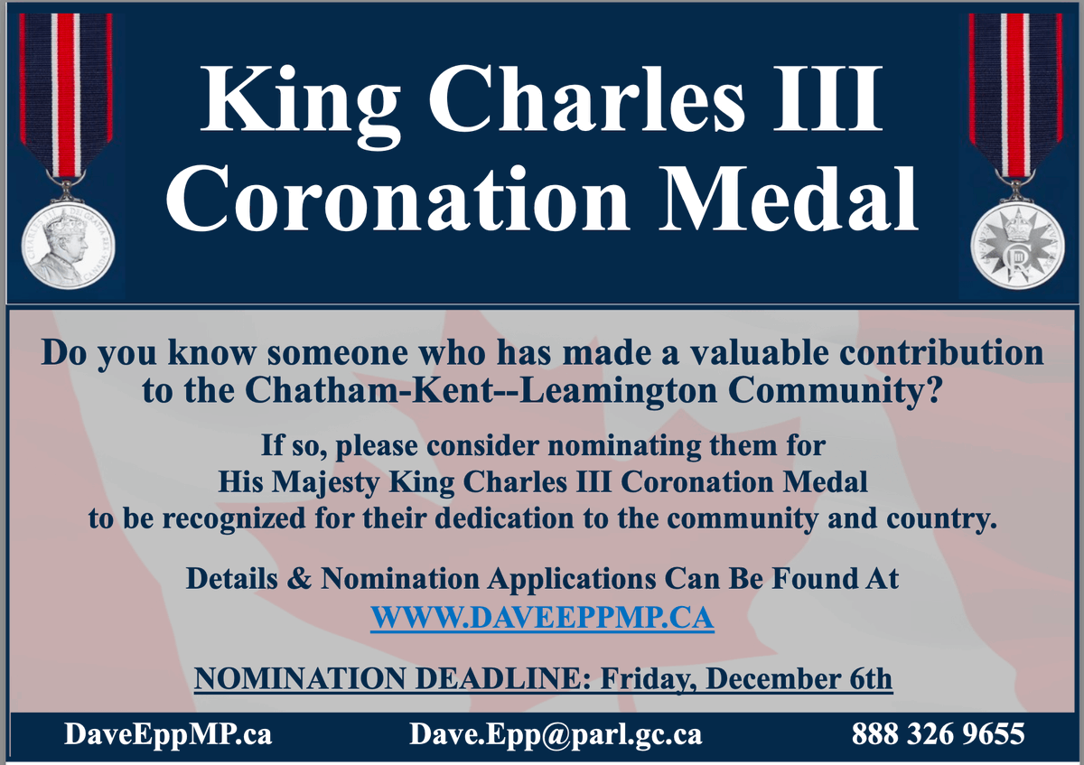 TilburyTimes's tweet photo. Get your nominations in for the King Charles III Coronation Medal https://t.co/hdv4HGcOpo https://t.co/LrZSVxj51E