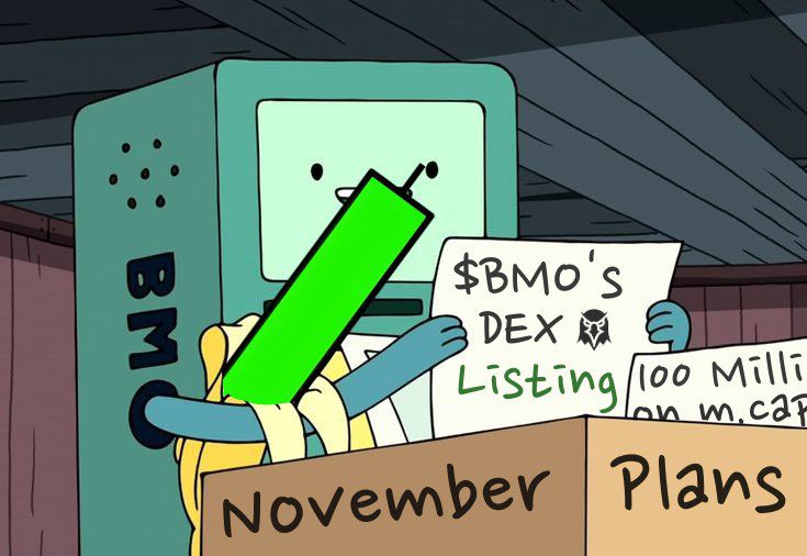 BMOonSolana's tweet photo. 📈 BMO’s November plans are HUGE! 🚀 DEX listing incoming &amp; aiming for that 100M market cap! Who’s ready to see $BMO fly? 

Drop a 🔥 if you’re with us!
👍 Like
💬 Comment
🔁 Repost, &amp; tag 2 friends to join the journey! https://t.co/lEg6SZfMGw
