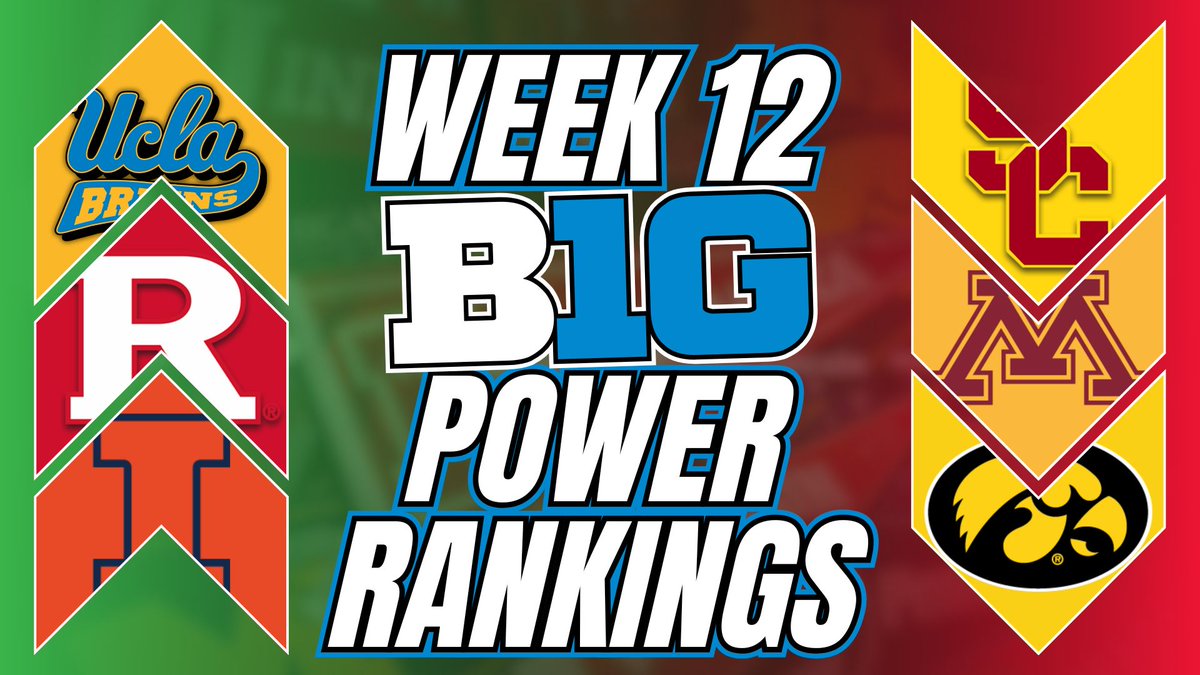 TheBigTenHuddle's tweet image. 🚨 Right after the Penn State vs Washington game, tune in for our Big Ten Power Rankings! 🏈💥

@jrs_rankings &amp;amp; @casualbigten debate how low Iowa &amp;amp; Minnesota should drop and how high Rutgers &amp;amp; UCLA should rise.

Don’t miss the fun and the debate! #BigTen #PowerRankings #CFB