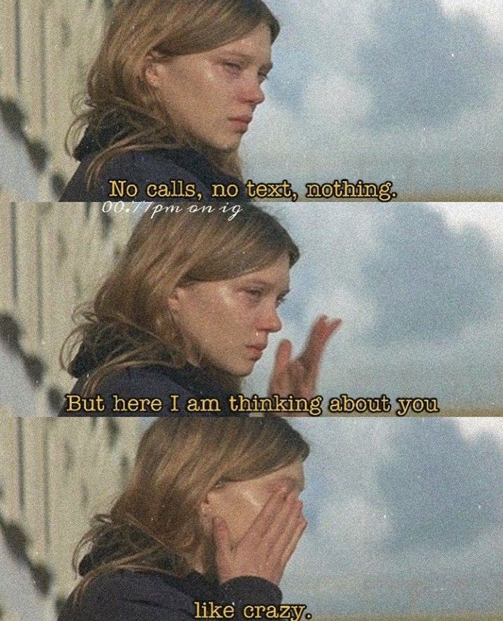 I miss you