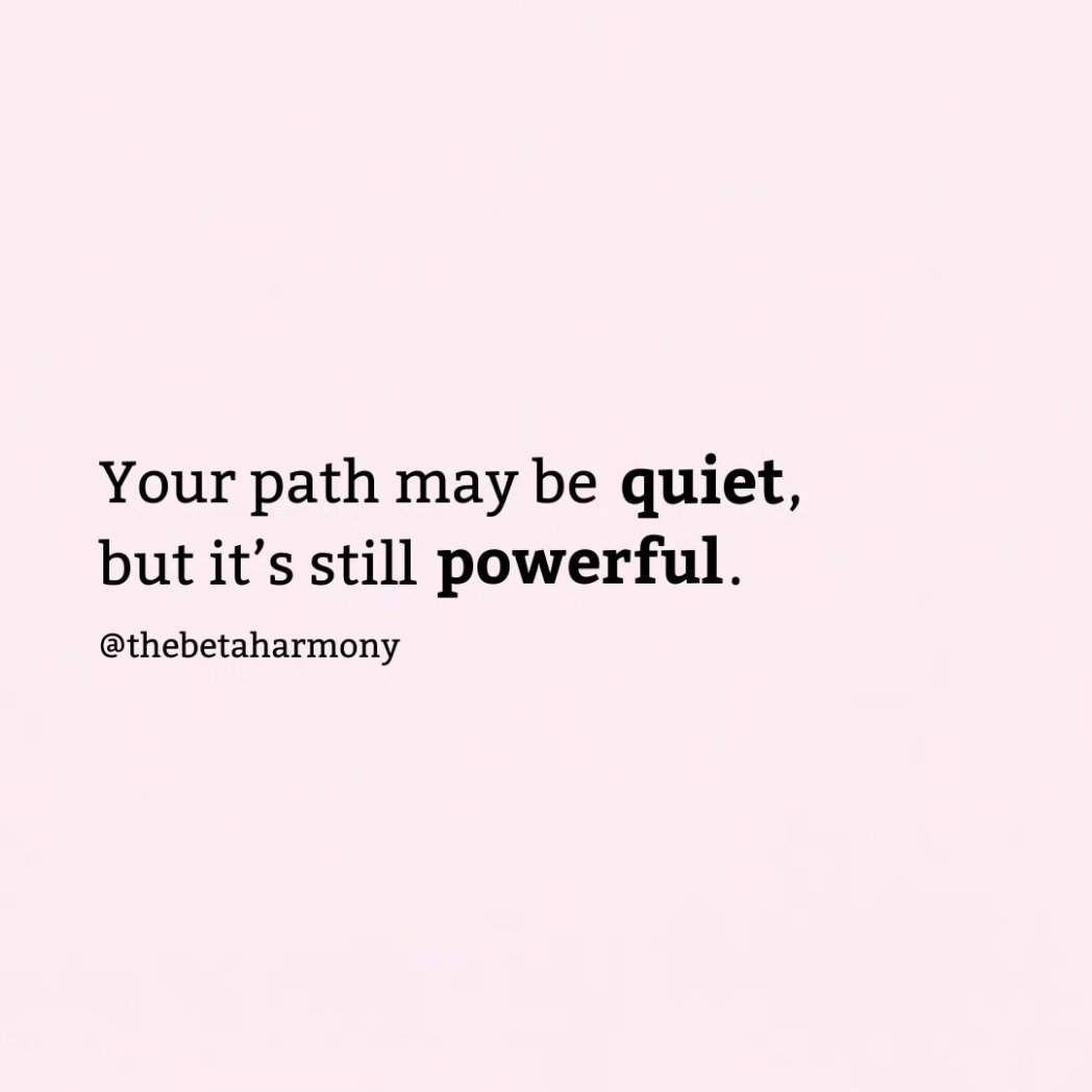 TheBetaHarmony's tweet photo. Gentle reminders that growth doesn’t have to be loud or fast—it can be a calm, steady, and deeply personal journey 💕

#TheBetaHarmony
#BetaGirl #Beta https://t.co/8XyyeAokch