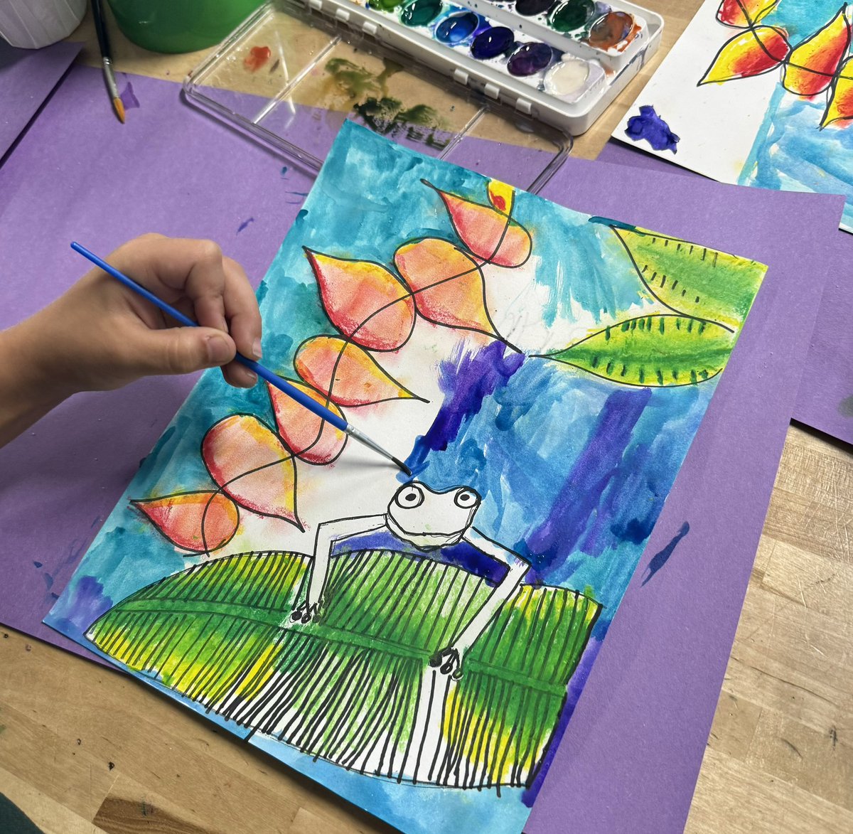 paintmoon's tweet image. 🎨 Unleash creativity after school with our art sessions! 🖌️ A fun and inspiring space for kids to explore colors, learn new techniques, and express themselves. Perfect for all skill levels—let’s create masterpieces together! 🌈 #AfterSchoolArt #CreativeKids #ArtForKids