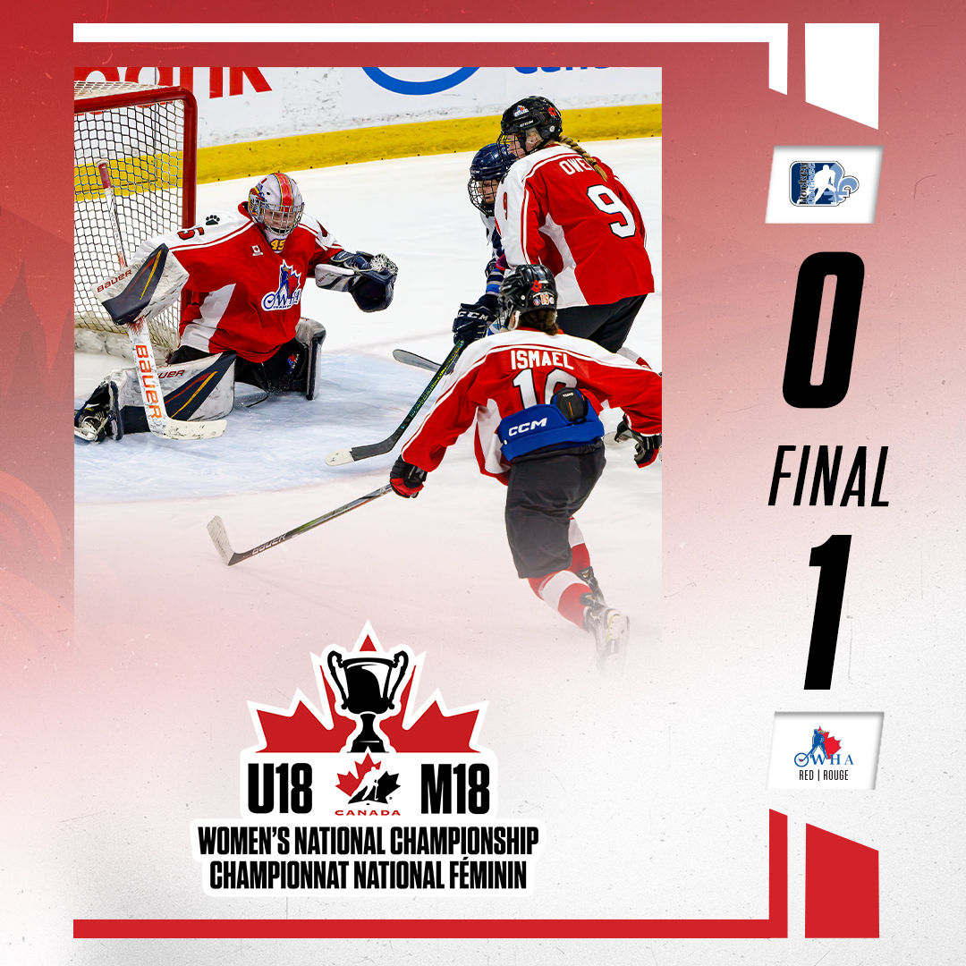 HockeyCanada's tweet photo. GAME OVER! Dorothy Copetti scores the only goal for Ontario Red to win gold. 🥇

MATCH FINI! Dorothy Copetti marque le seul but pour Ontario Rouge, qui gagne l’or. 🥇

📊 https://t.co/6JvluCZZyZ 
📊 https://t.co/vnzaTdPCeb 

#U18Nationals | #NationalM18 https://t.co/WPovumV1fE