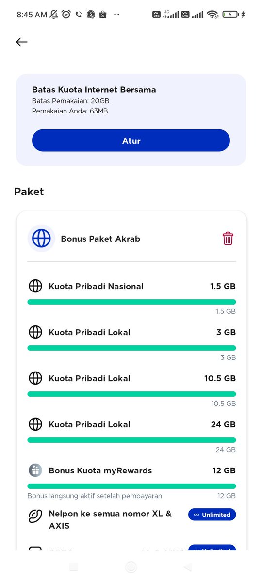 wts kuota akrab paket akrab 55k dapat 71 gb area 4, 50k dapat 61gb area 4, bisa add dulu aktif pagi ini
#zonauang #zonaba #zonajajan