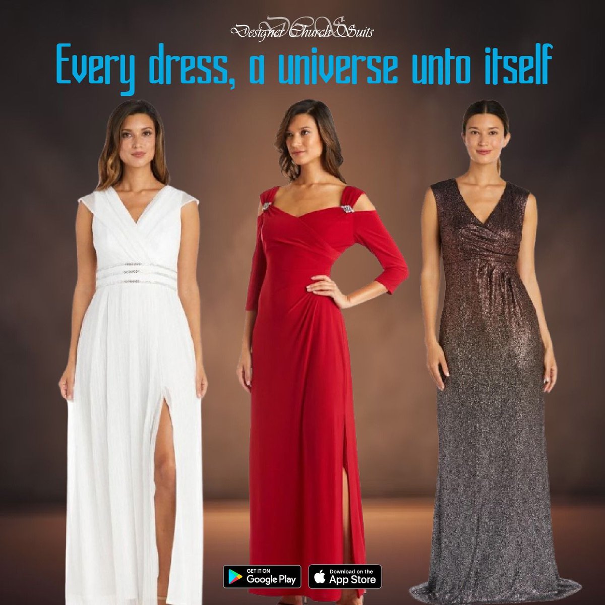 DesignerChurch's tweet image. Every dress, a universe unto itself.
Buy now: buff.ly/4feTOiu
buff.ly/3PFlAcF
buff.ly/4cCUQ6s
Log on to buff.ly/2wcdDD2 
Download the app now: buff.ly/3GiyJTu 
#DesignerStyles #DesignerChurchSuits #Dress #Fashion #ChurchSuits
