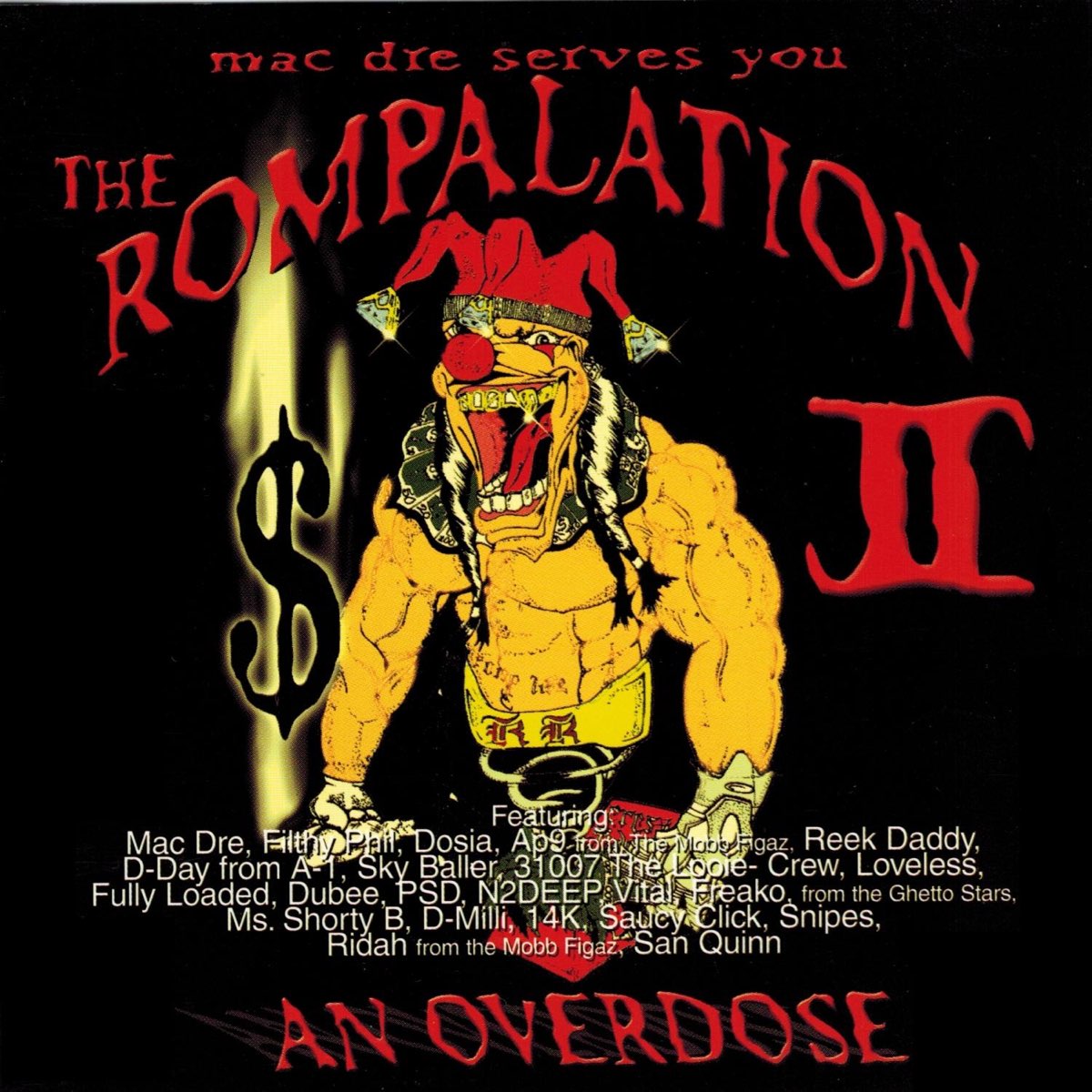 HboundRap's tweet photo. 25 years ago today, Mac Dre's compilation
'The Rompalation II An Overdose' is released.
#ThizzEnt https://t.co/lNyDJjCWgY