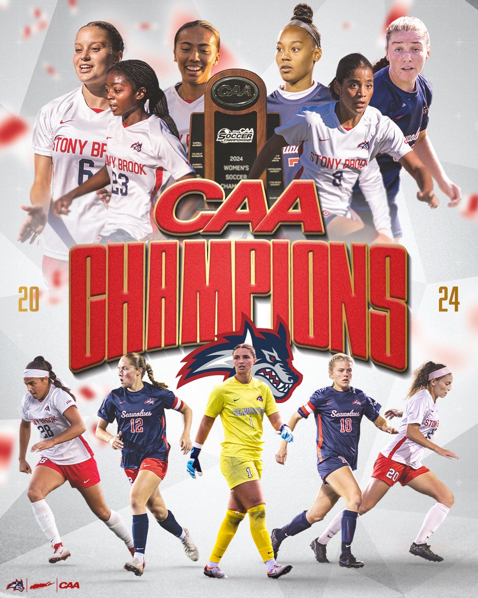 2024 CAA CHAMPIONS 🏆💍

🌊🐺 x #CAASoccer