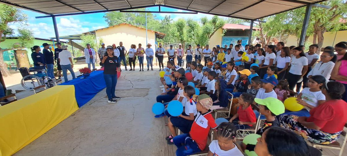 El Servicio Nacional para el Desarme como parte de sus funciones sociales, realizó abordaje comunitario en el Caserío Rural Soledad y Bonanza de la parroquia Tucupido, Municipio José Félix Ribas,en  los espacios del complejo educativo "Rosa María Díaz de Díaz"