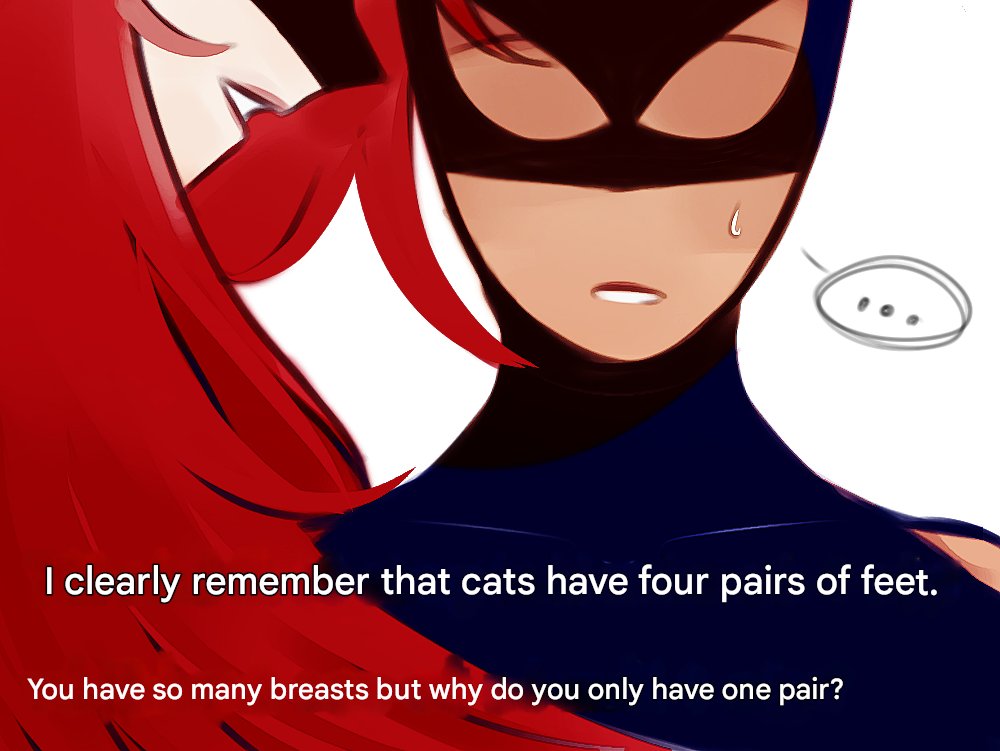 binh_o33669's tweet photo. #batwoman #catwoman #dc #catwomanhunted #barbaragordon #harleenquinzel #myart #j4f https://t.co/NzpCMy3XDW