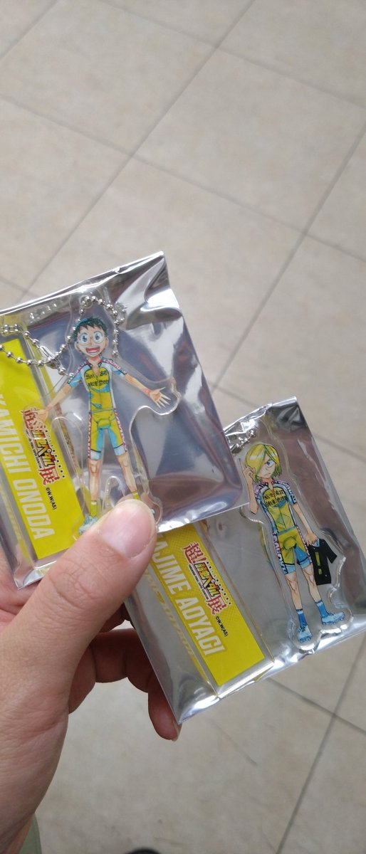 osmtf61kr's tweet photo. 弱ペダ展行ってきたよ！
1000円くじは総北でした！
トークショーまでぶらる！ https://t.co/AueNeU9kmK
