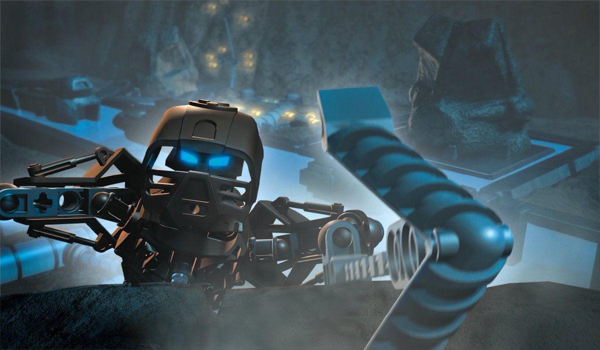 EditedbyWaj's tweet image. this &quot;bionicle&quot; thing is pretty cool ngl: