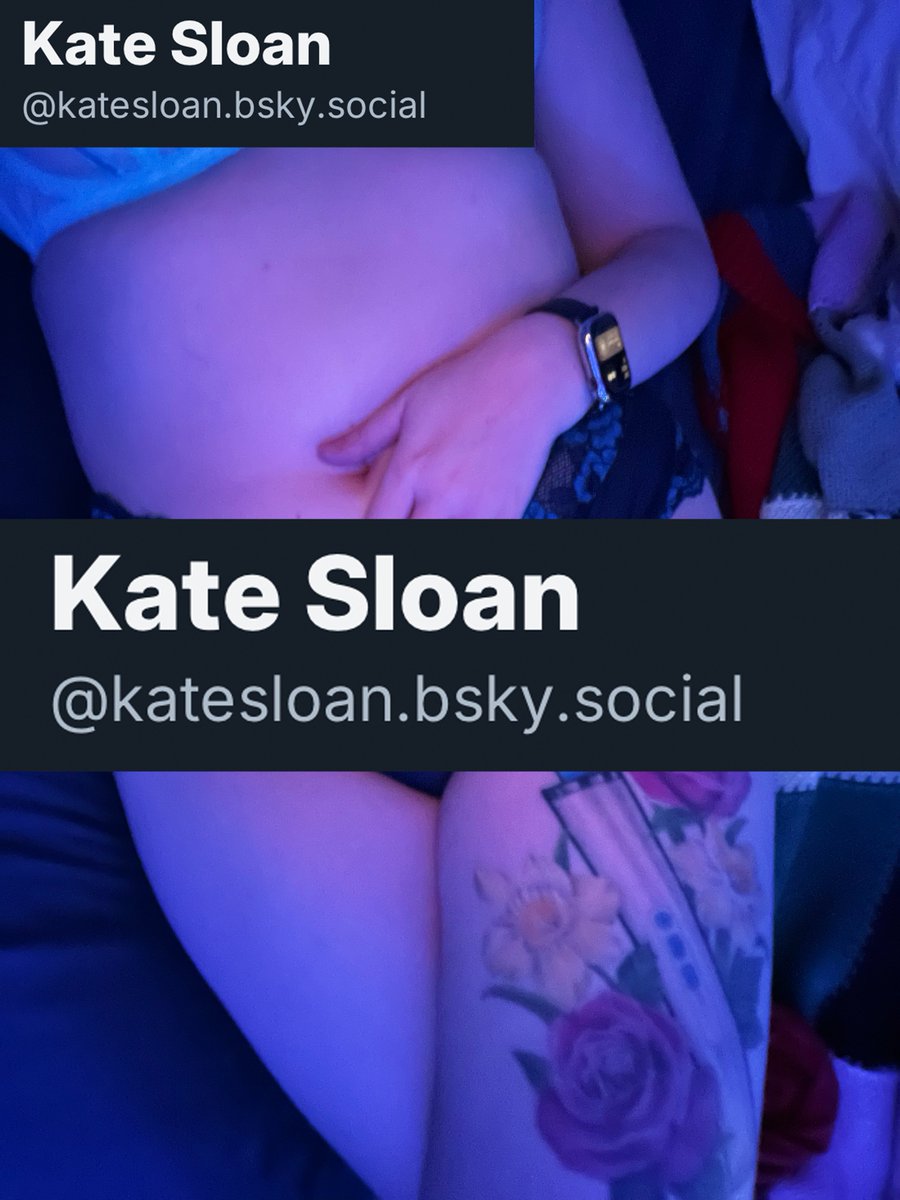 Kate Sloan (she/her) tweet media