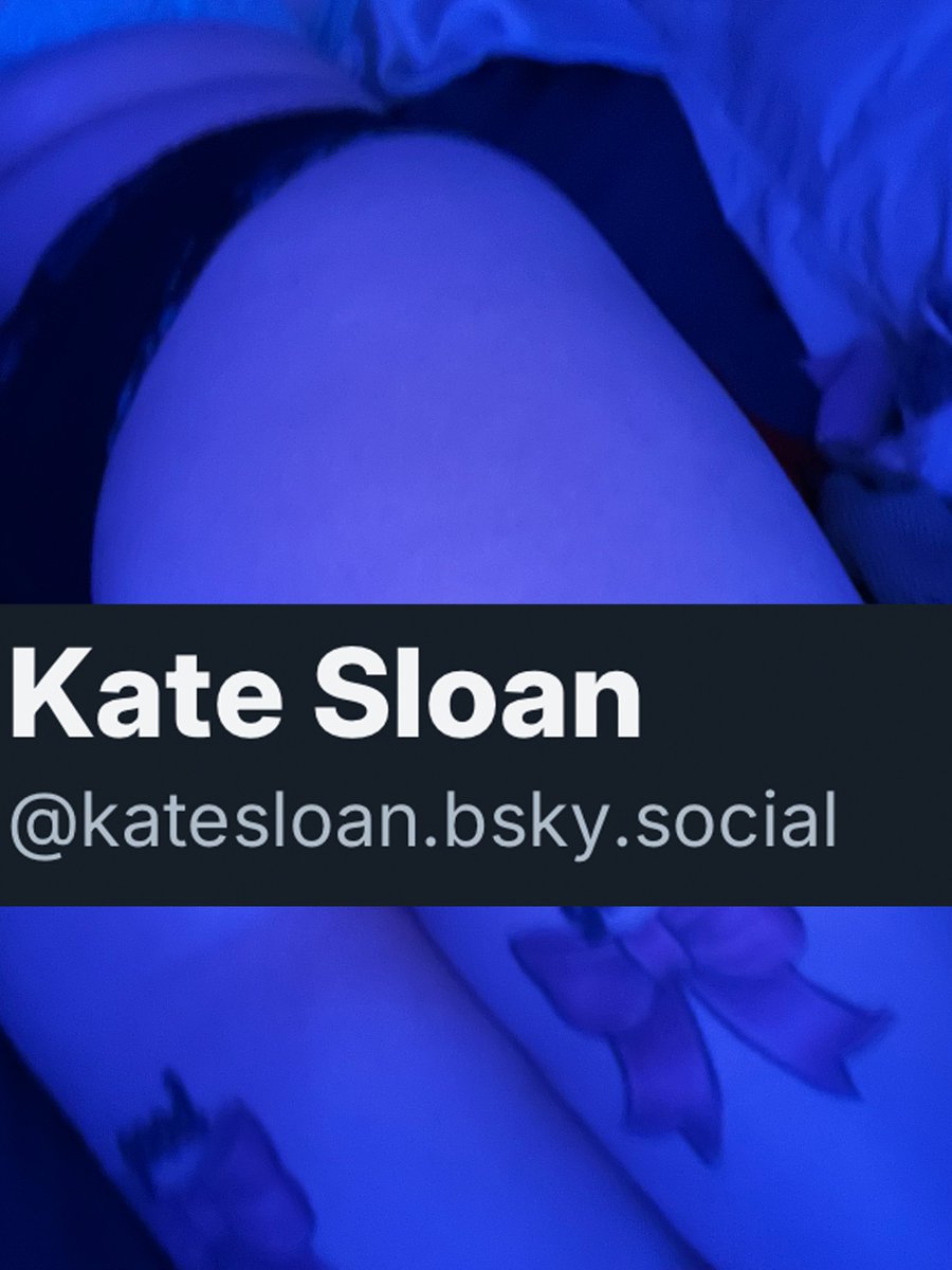 Kate Sloan (she/her) tweet media