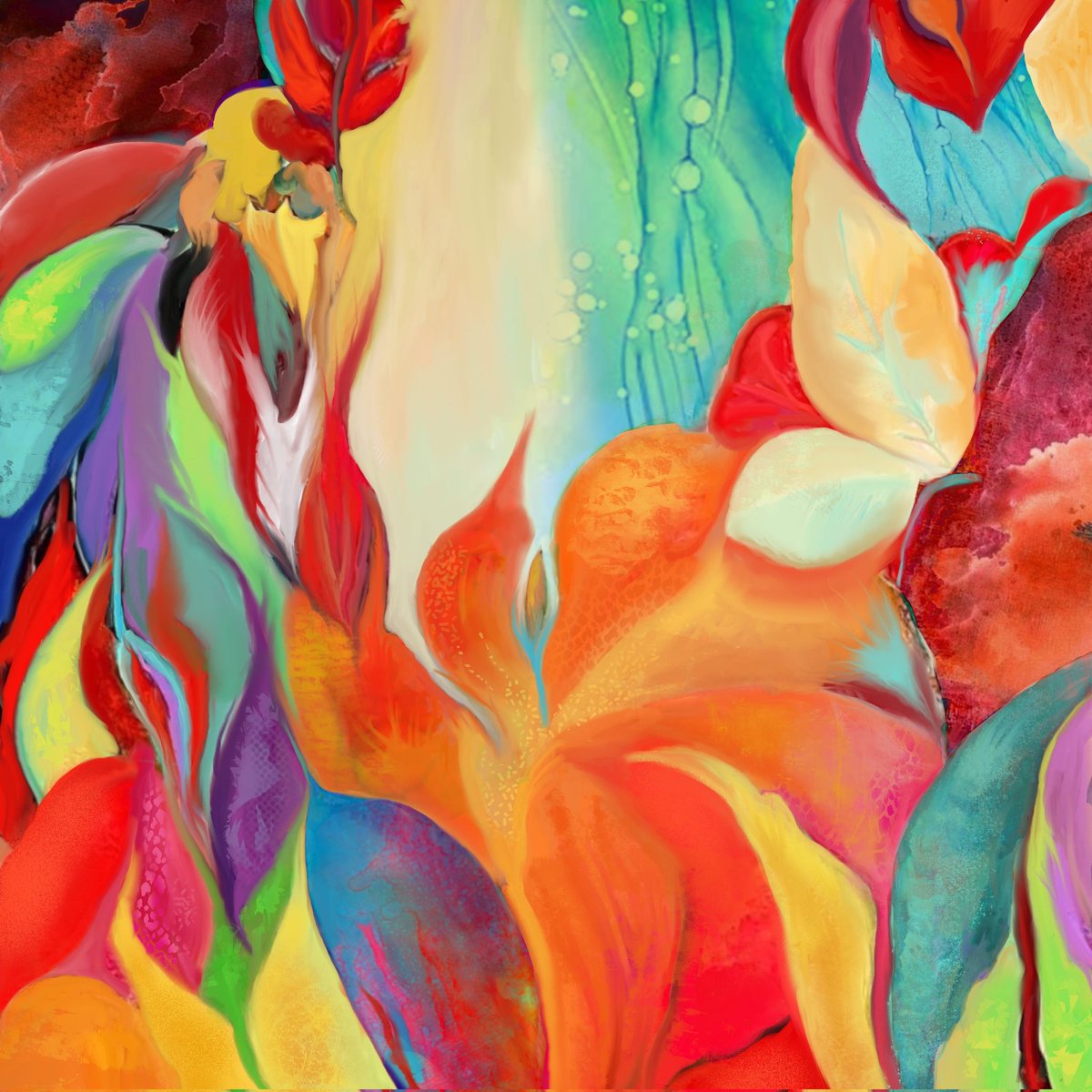 "Until I found you"

Automatism, harmonic palette and organic shapes

Art is eternal