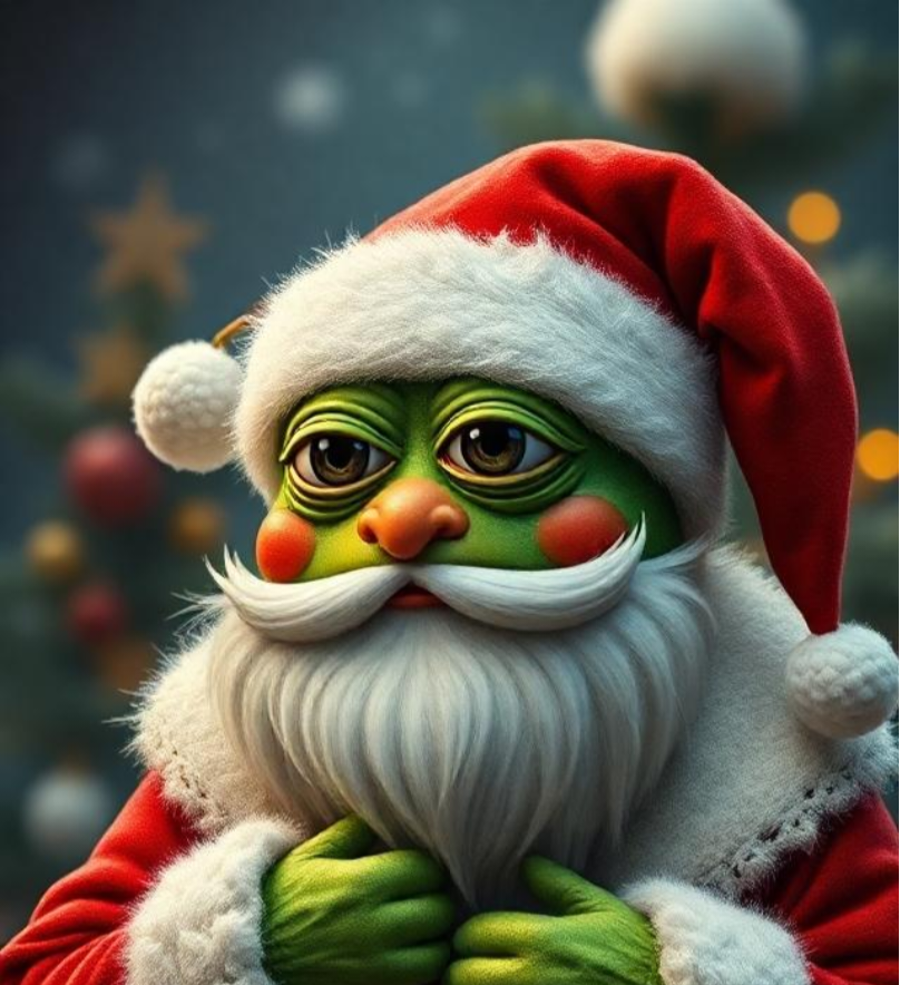 PEPEXMAS_coin's tweet photo. PEH PEH PEH  Santa Pepe Coming very soon! 

Follow 🎅 

Like and Repost ❤️🔁

Drop your wallet adress ⤵️ 

🎁 Santa Pepe will offer 1M$ to an inverstor from its community PEPEXMAS🪙! 

🎁 Several other rewards to all its Pepe Elves!🧝‍♂️🧝🧝‍♀️ https://t.co/GNm1hO909h
