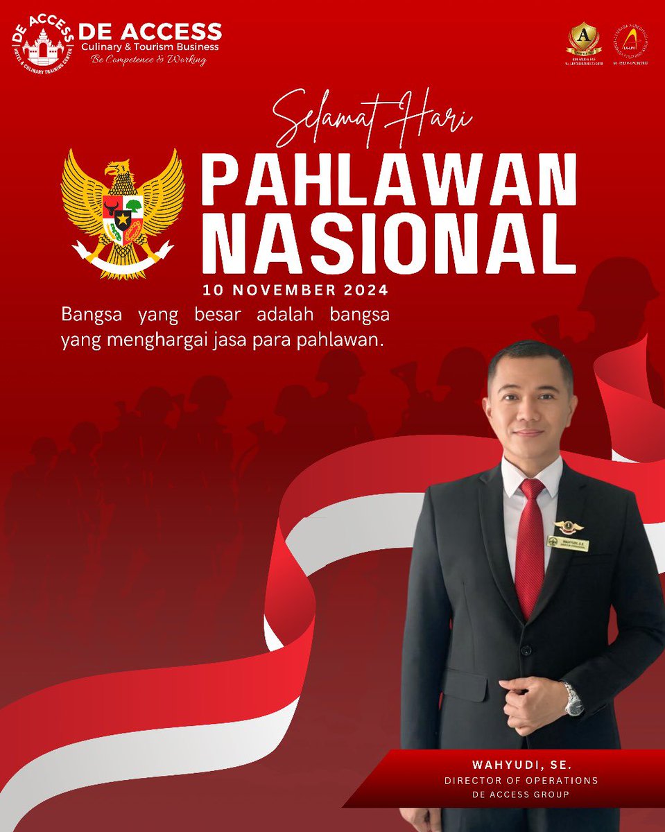 DeAccessTC's tweet photo. Selamat hari pahlawan https://t.co/FSwu3dLJQj