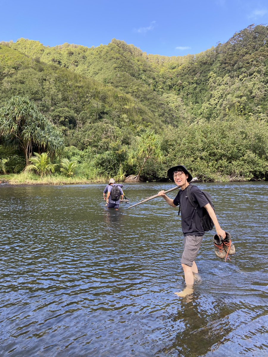 Tsunami deposit survey in Hawaii!