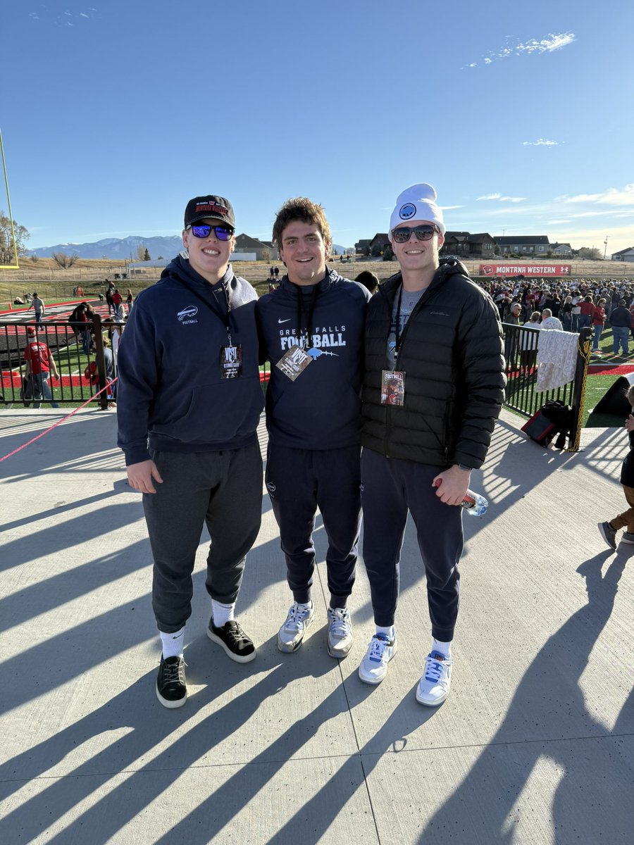 Thank you so much <a href="/Coach_Martello/">Riley Martello</a> for having us out for the conference championship game! It was electric!