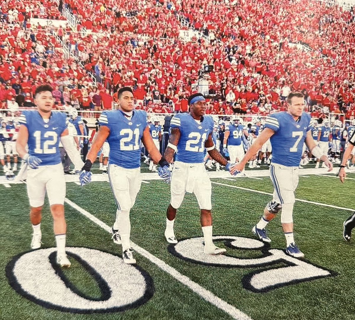 LANGI21's tweet photo. I’ve won 1 Holy War….but wearing red. Super excited to see @BYUfootball get this dub tonight. Let’s get it boys! 

#mentallylockin🔒 https://t.co/o2XHI5GDwU