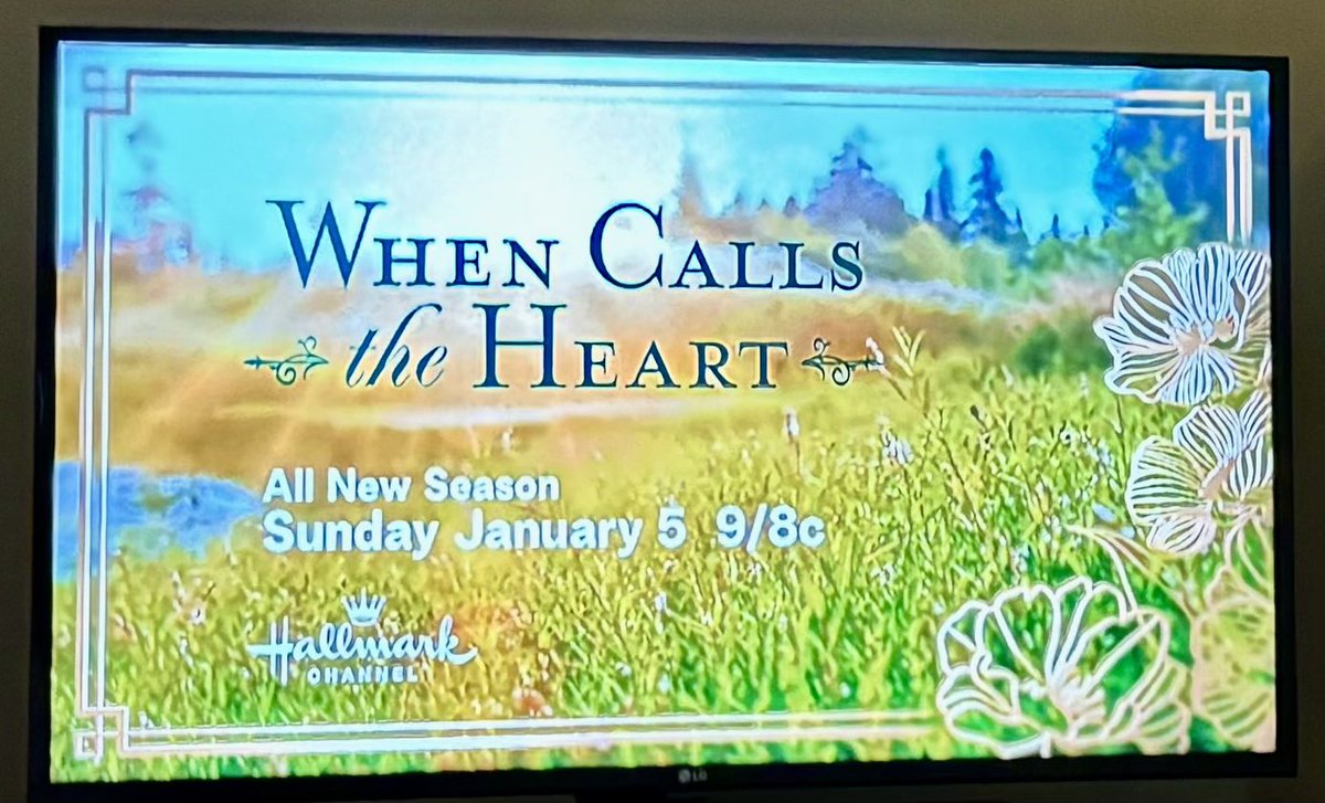 #Hearties here is the best Christmas present ever! Season 12 of #WhenCallstheHeart premieres Sunday night, January 5, only on the <a href="/hallmarkchannel/">Hallmark Channel</a>  and <a href="/SCHeartHome/">SCHeartHome</a> in Canada. tell your friends!