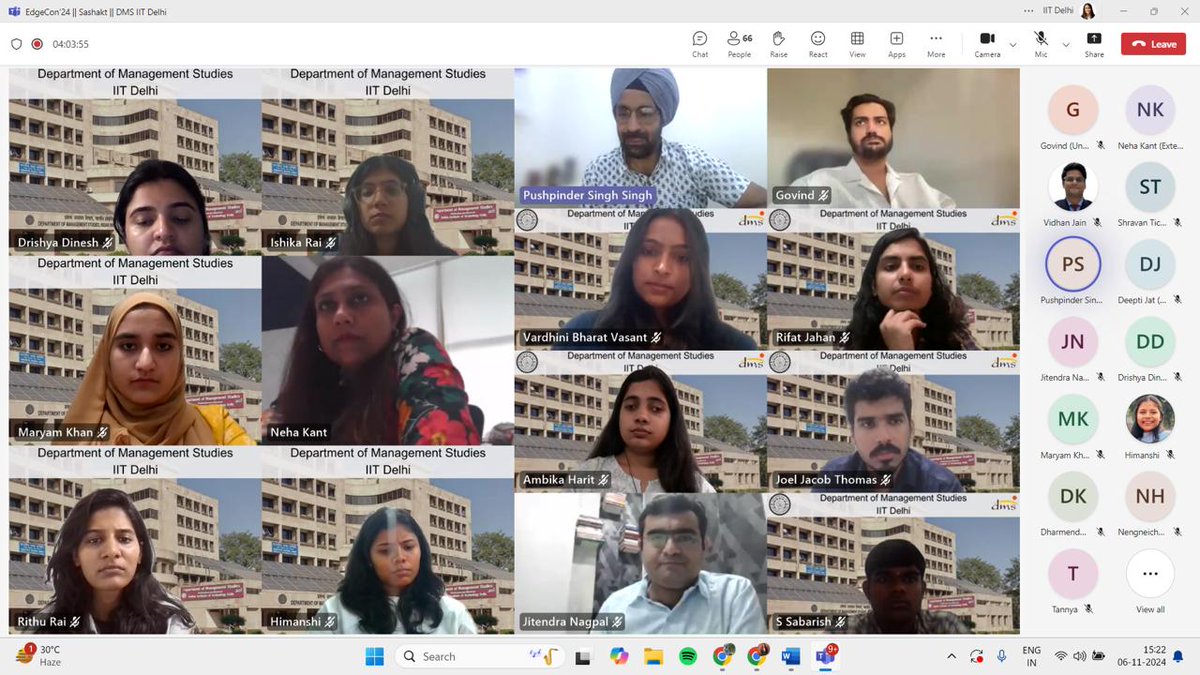 ecom_dmsiitd's tweet photo. Thank you for making #DisruptiveInnovation conclave unforgettable! 
NehaKant, ShravanTickoo, JitendraNagpal, PushpinderSing,h GovindGaur shared expert insights!
Key takeaway: Identify market gaps, challenge conventions &amp; scale innovation!
 #Sashakt #DisruptiveInnovation #Conclave https://t.co/TYejMITe3G