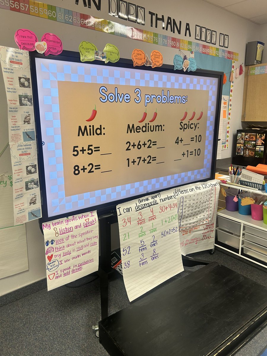 1st grade mathematicians participated in their first BTC activity! Students worked to make combinations of 10 candies.  The perfect activity to get us ready for trick or treating 🎃 <a href="/BTCthinks/">Building Thinking Classrooms</a> <a href="/CFBISD/">Carrollton-Farmers Branch ISD</a> <a href="/BlairElemEagles/">BlairElemEagles</a>