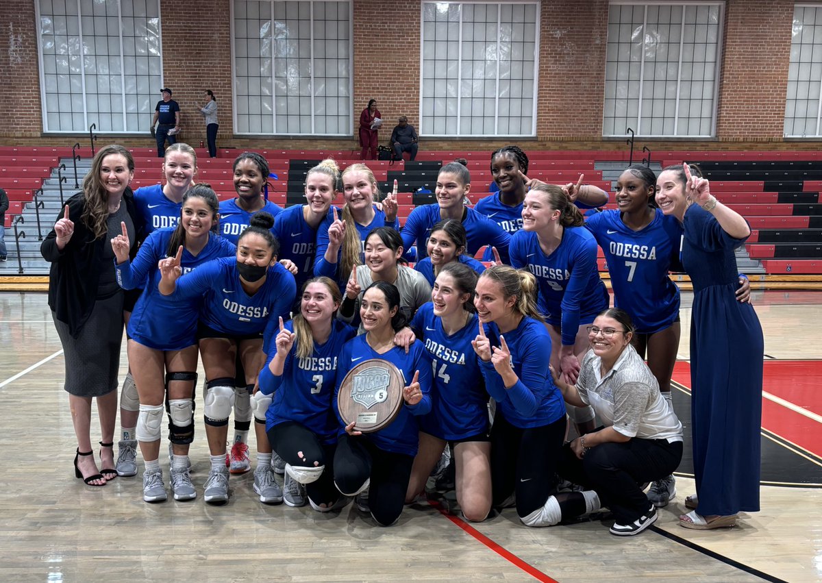 🎟️🥊 <a href="/OCWranglerVB/">Odessa College Volleyball</a> punches their ticket to the #NJCAAVB D1 National Tournament!!! 
#OCWranglers #WranglerNation