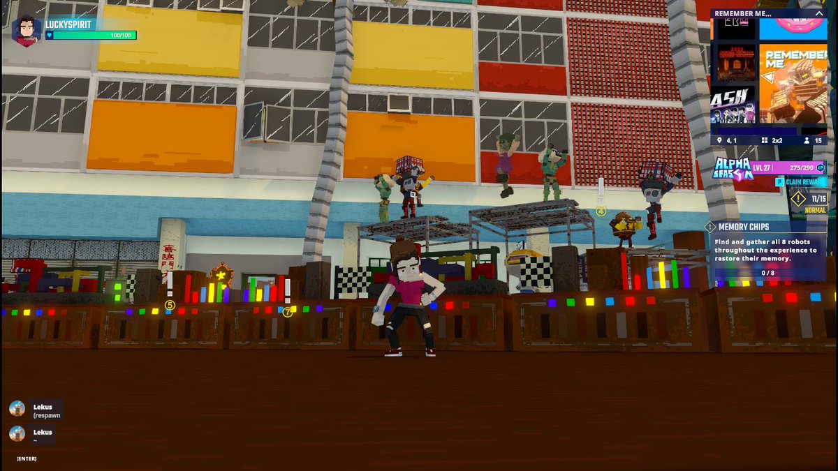 orenworm's tweet photo. 🌈 Exploring the colorful Rainbow Village in the Remember Me... experience in @TheSandboxGame. It's like stepping into a living painting! 🎨 @Indexgamehk https://t.co/8Kb6MUYzcU #TheSandbox #AlphaSeason4 #AS4SocialChallenge https://t.co/O9tsHM8rsp
