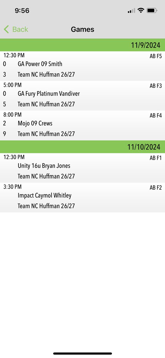 Team North Carolina Huffman 26/27 tweet media