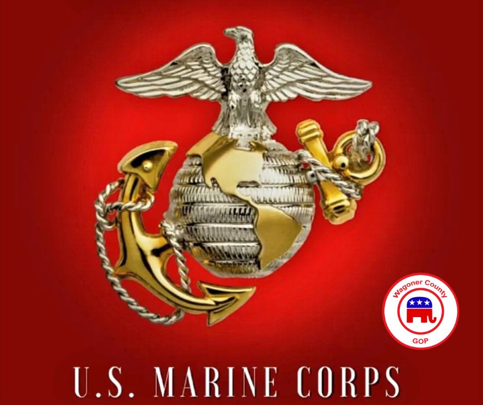 WagonerCoGOP's tweet photo. Happy 249th Birthday U.S. Marine Corps!
#usmarines #WCGOP https://t.co/4ujySwILbT