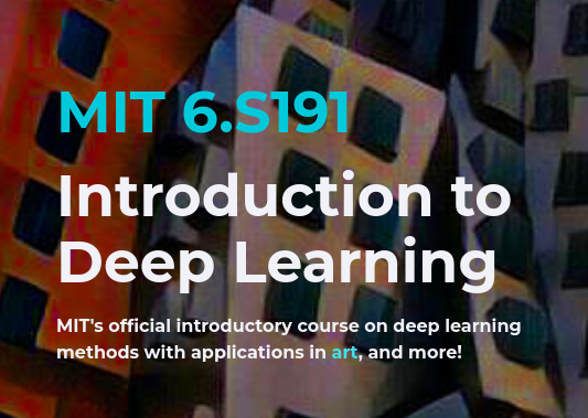 Riazi_Cafe_en's tweet photo. MIT's "Introduction to Deep Learning"

Slides &amp; Videos: https://t.co/AdaCWyxdn5 https://t.co/RDTb5oWzHD