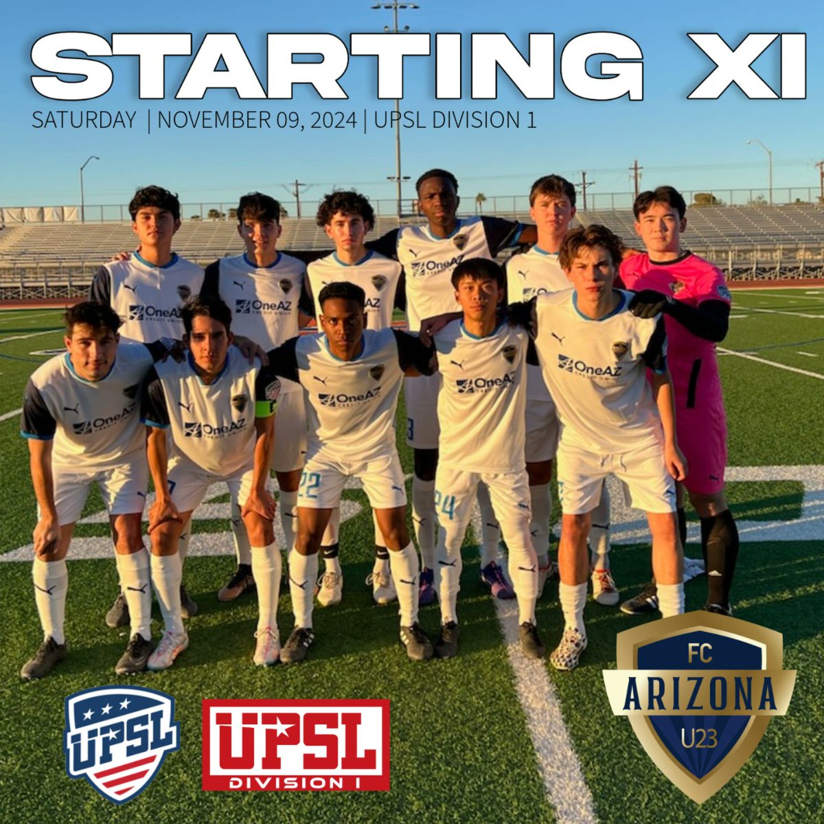 "Boom! 💥 Full-time Score Update: FCAZ U23 dominates with a 3-1 win! 🎉⚽️
#ourstateourteam settingthestandard in Division 1 again! 🔥
Way to go FCAZ! #fcaz #UPSL"