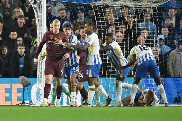VIDEO Highlights Brighton 2-1 Man City (Premier League) 2024.11.09 Nhà Vua gục ngã
