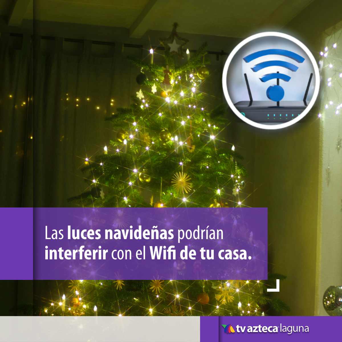 TvAztecaLaguna's tweet image. 🎅✨ ¿Sabías que las luces navideñas podrían afectar tu señal WiFi? 📶 Aquí te damos algunos tips para mantener tu conexión estable estas fiestas 🎄 

#NavidadConectada #WiFiTips #Noticias #AztecaLaguna #Noticias