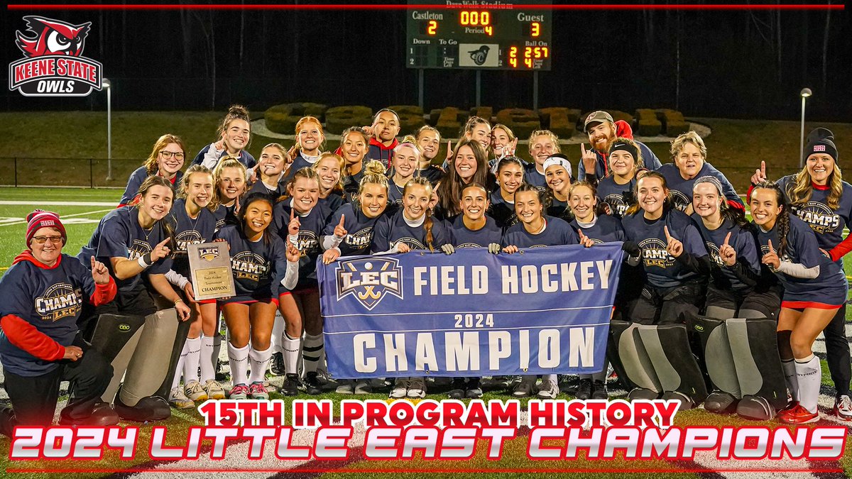 RECAP: Fab 15! <a href="/KSCFieldHockey/">KSC Field Hockey</a> Gets Revenge on Castleton, Returns to Top of LEC
keeneowls.com/news/2024/11/9…

#d3fh #GoOwls 🦉