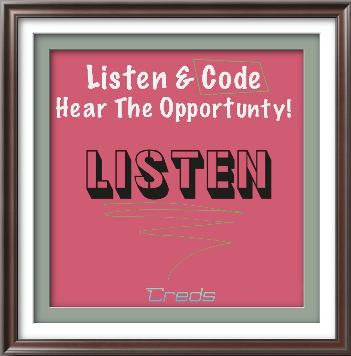 Creds Community! Listen deeply, hear the opportunity, and always keep coding! 🚀 💜