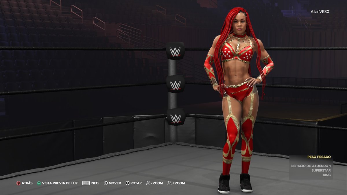 aaronvr40_'s tweet image. THE VIBE 🎤
B-Fab ( @TheVibeBri ) Red Live Event gear is now in #WWE2K24 CC &amp;lt;3
Hashtags:
#BFab
#TheStreetProfits
#MichinMiaYim