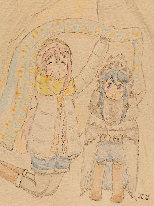 ゆるキャン△4期決定記念になでリン&amp;なでしこちゃん祭りしておこう